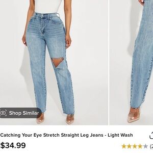 Fashion Nova jeans size 5